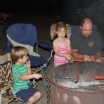 cooking hot dogs